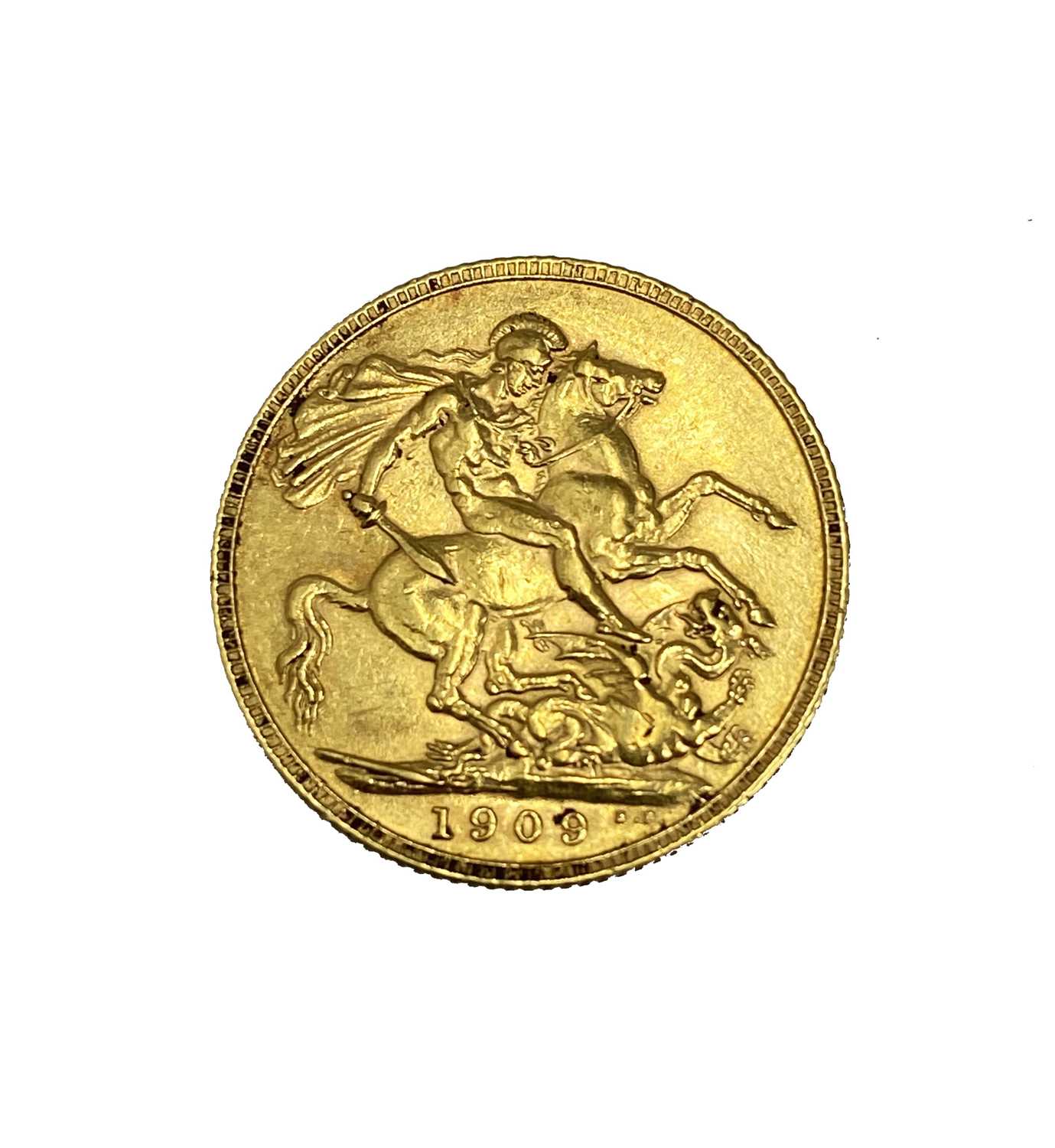 Lot 555 - EDWARDIAN GOLD SOVEREIGN