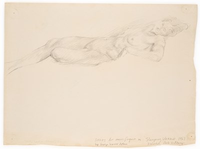 Lot 70 - GEORGE WARNER ALLEN (BRITISH 1916-1988)
