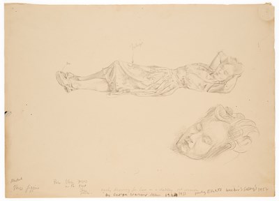 Lot 70 - GEORGE WARNER ALLEN (BRITISH 1916-1988)