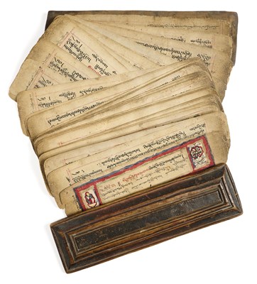 Lot 148 - A TANTRIC MANUSCRIPT, TIBET, PROBABLY LATE 19TH CENTURY