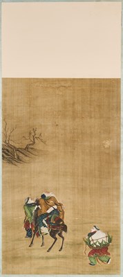 Lot 136 - CHINESE SCHOOL, SHOU LAO, QING DYNASTY, 19TH CENTURY