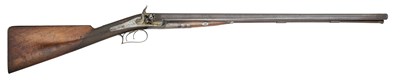 Lot 297 - A 14-BORE TUBELOCK D.B. SPORTING GUN BY CHARLES LANCASTER, 151 NEW BOND ST., LONDON