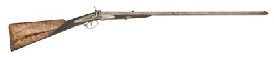 Lot 300 - A .400 (80 BORE) PIN-FIRE D.B. SPORTING RIFLE BY JOSEPH LANG, 22 COCKSPUR STREET, LONDON