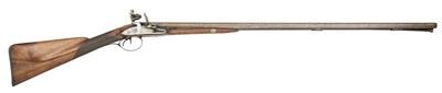 Lot 278 - A RARE 22 BORE FLINTLOCK D.B. SPORTING GUN BY H. NOCK, LONDON, CIRCA 1780-90