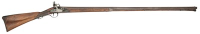 Lot 286 - AN UNUSUAL 16 BORE FLINTLOCK SPORTING GUN BY KETLAND & CO., THE BARREL AND MOUNTS