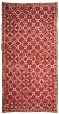 Lot 124 - A PUNJAB PHULKARI, NORTHERN INDIA, 20TH CENTURY