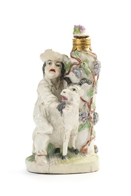Lot 512 - A KELSTERBACH PORCELAIN SCENT FLASK, CIRCA 1761-64