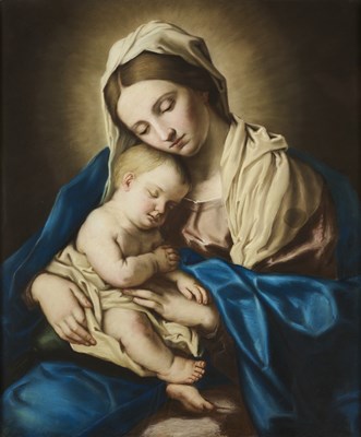 Lot 19 - AFTER GIOVANNI BATTISTA SALVI, CALLED SASSOFERRATO (ITALIAN 1609-1685)
