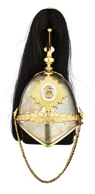 Lot 253 - AN 1871 PATTERN OFFICER’S HELMET OF THE ROYAL DRAGOONS