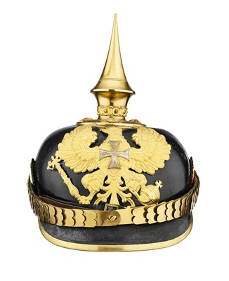 Lot 230 - A GERMAN RESERVIST OFFICER’S PICKELHAUBE, POST 1871