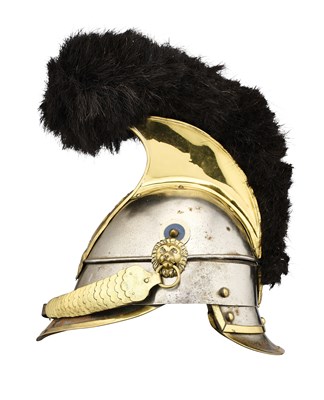 Lot 225 - A CONTINENTAL CUIRASSIER’S HELMET