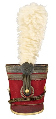 Lot 232 - A RUSSIAN OFFICER’S SHAKO, CIRCA 1840