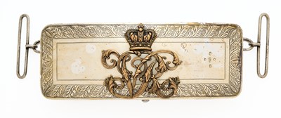 Lot 588 - A VICTORIAN CAVALRY OFFICER’S POUCH