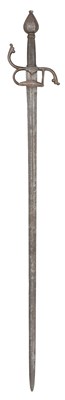 Lot 27 - A NORTH ITALIAN BROADSWORD, LATE 16TH/EARLY 17TH CENTURY, POSSIBLY VENETIAN