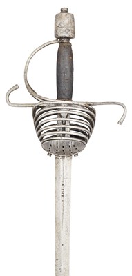 Lot 45 - AN ITALIAN MULTI-RING RAPIER, CIRCA 1630-40