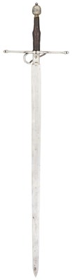 Lot 25 - A HAND-AND-A-HALF SWORD, CIRCA 1600-20, PROBABLY AUSTRIAN