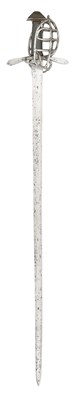 Lot 33 - A NORTH GERMAN MILITARY SWORD (TESSAK), CIRCA 1600-20