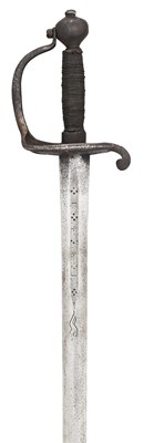 Lot 57 - A NORTH EUROPEAN CAVALRY SWORD, SECOND QUARTER OF THE 17TH CENTURY