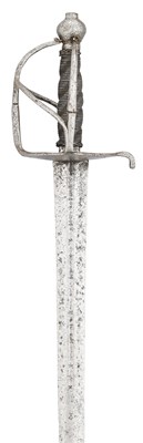 Lot 54 - A SWEDISH MILITARY SWORD, CIRCA 1670