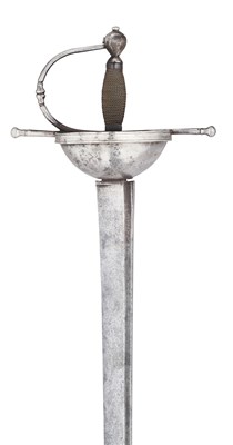 Lot 72 - A PORTUGUESE OFFICER’S CUP-HILT RAPIER, CIRCA 1750-80