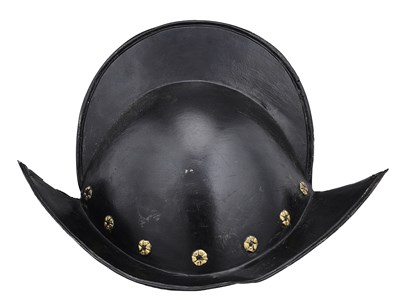 Lot 79 - A GERMAN COMB MORION, EARLY 17TH CENTURY