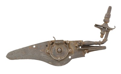 Lot 95 - A DETACHED ITALIAN WHEEL-LOCK MECHANISM, CIRCA 1640-50