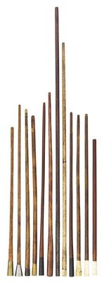 Lot 87 - TWELVE VARIOUS RAMRODS FOR PISTOLS, 17TH CENTURY AND LATER
