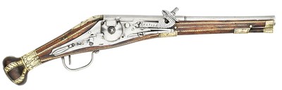 Lot 101 - A 54 BORE SOUTH GERMAN WHEEL-LOCK HOLSTER PISTOL (PUFFER), NUREMBERG, CIRCA 1570-80