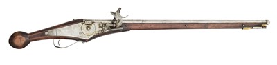 Lot 105 - A 80 BORE SOUTH GERMAN WHEEL-LOCK HOLSTER PISTOL OF NOTABLE LENGTH, CIRCA 1620, PROBABLY BAVARIAN