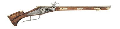Lot 102 - A 90 BORE SOUTH GERMAN WHEEL-LOCK CARBINE, CIRCA 1600-10