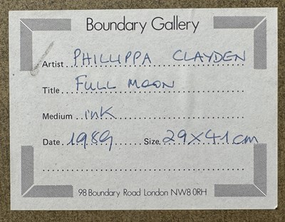 Lot 472 - PHILLIPPA CLAYDEN (BRITISH B.1955)