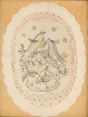 Lot 415 - STYLE OF JEAN COCTEAU (FRENCH 1889-1963)