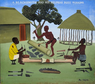 Lot 52 - STEPHEN KAPPATA (ZAMBIAN B.1936)