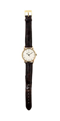 Lot 1 - OMEGA: GENTLEMAN'S GOLD WRISTWATCH, CIRCA 1952