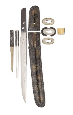 Lot 148 - A TANTO, SIGNED MASANAGA, KOTO