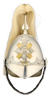 Lot 172 - A TROOPER’S 1871 PATTERN HELMET OF THE FIFE LIGHT HORSE