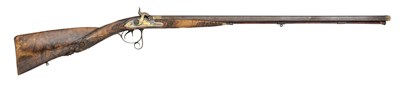 Lot 235 - A FRENCH 20 BORE PERCUSSION D.B. SPORTING GUN BY PRELAT ARQU ER DU ROI A PARIS, NO. 936, CIRCA 1840