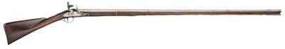 Lot 234 - AN 18 BORE FLINTLOCK SPORTING GUN BY GRIFFIN OF LONDON, MID-18TH CENTURY