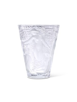 Lot 89 - A LALIQUE 'ONDINES' VASE, LATE 20TH CENTURY