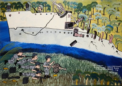 Lot 48 - MOHAMED CHARINDA (TANZANIAN 1947-2021)