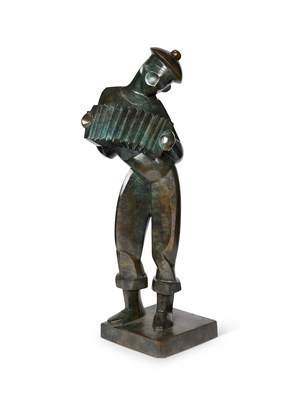 Lot 108 - FERDINAND PARPAN (1902-2004): MATELOT ACCORDEONISTE
