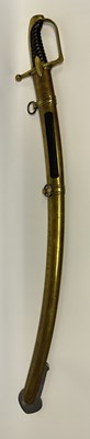 Lot 539 - A SABRE IN FRENCH LIGHT CAVALRY OFFICER’S STYLE