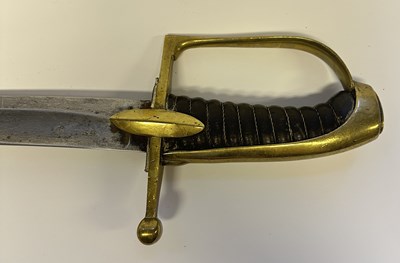 Lot 539 - A SABRE IN FRENCH LIGHT CAVALRY OFFICER’S STYLE