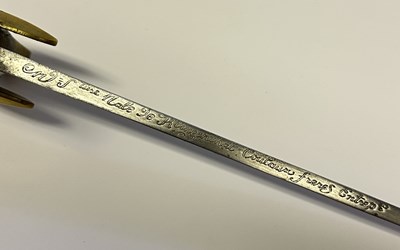 Lot 539 - A SABRE IN FRENCH LIGHT CAVALRY OFFICER’S STYLE