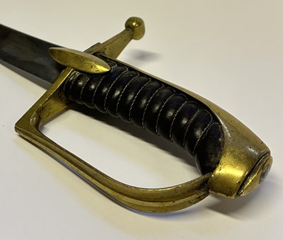 Lot 539 - A SABRE IN FRENCH LIGHT CAVALRY OFFICER’S STYLE