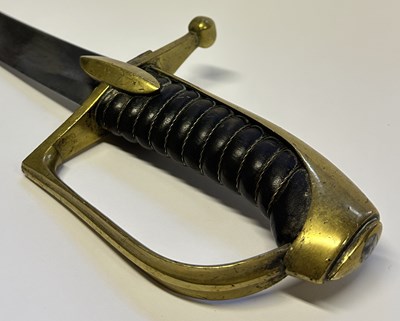 Lot 539 - A SABRE IN FRENCH LIGHT CAVALRY OFFICER’S STYLE