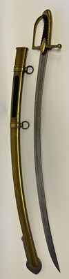 Lot 539 - A SABRE IN FRENCH LIGHT CAVALRY OFFICER’S STYLE
