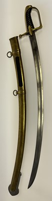 Lot 539 - A SABRE IN FRENCH LIGHT CAVALRY OFFICER’S STYLE
