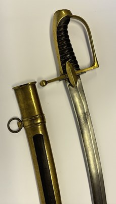 Lot 539 - A SABRE IN FRENCH LIGHT CAVALRY OFFICER’S STYLE