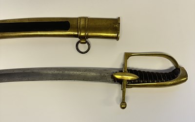 Lot 539 - A SABRE IN FRENCH LIGHT CAVALRY OFFICER’S STYLE
